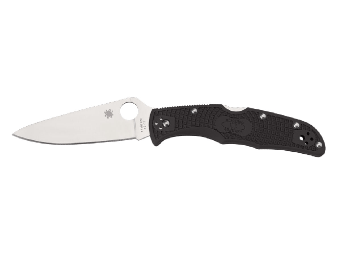 Spyderco Spyderco ENDURA 4 FLAT FRN BLACK C10FPBK