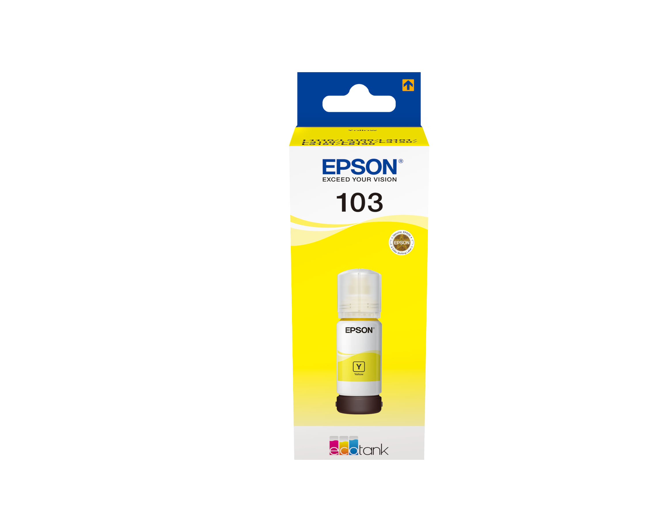 Epson 103 cartuccia d'inchiostro 1 pz Originale Giallo