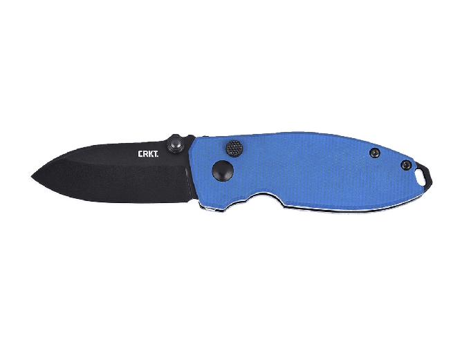 CRKT Crkt SQUID BUTTON LOCK BLUE 2474BD