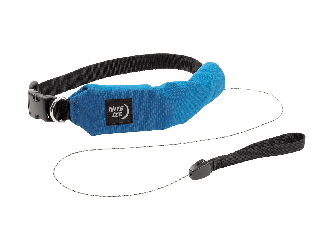 Niteize Niteize RADDOG ALL-IN-ONE COLLAR+LEASH MEDIUM Blue RRLM-03-R3