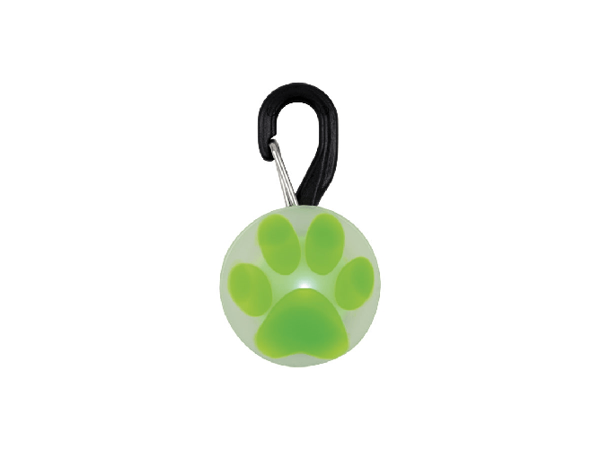Niteize Niteize PETLIT COLLAR LIGHT Lime Paw PCL02-03-17PA