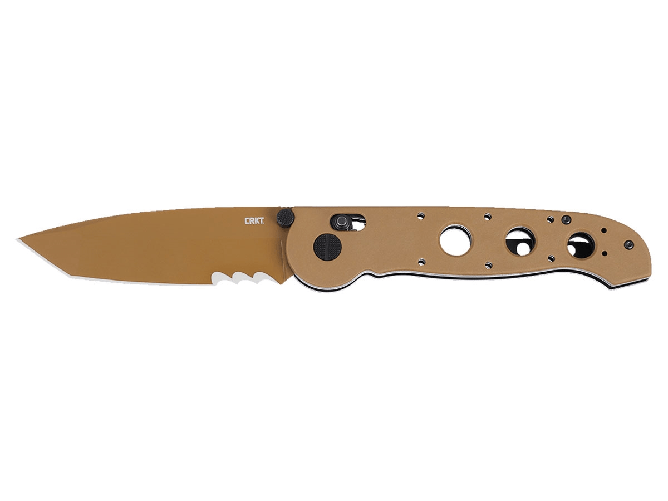 CRKT Crkt M16-X CROSSBAR LOCK DESERT TAN M16-14XD VEFF SERRATIONS