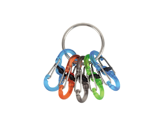 Niteize Niteize KEYRING LOCKER S-BINER Plastic KRGP-11-R3