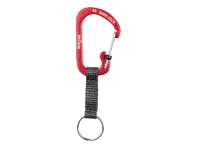 Niteize Niteize SLIDELOCK KEYRING #3 ALUMINUM Red CSLAW3-10-R6