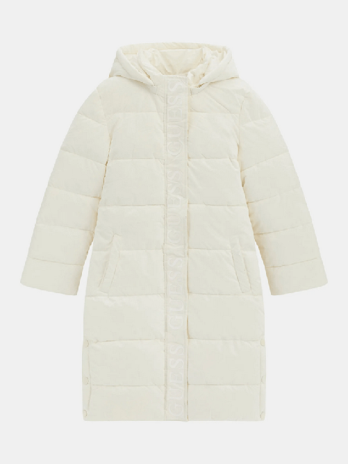 GIUBBOTTO PIUMINO RAGAZZA GUESS J4BL03WGIW0 G012 BEIGE ORIGINALE AI 2025 10 anni Beige