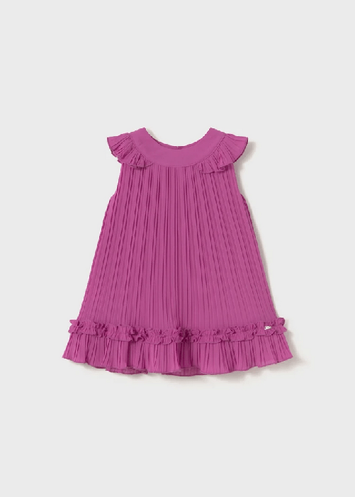 MAYORAL ABITO VESTITO ABITI NEONATA MAYORAL 1915 01915 COTONE 48 VIOLA ORIGINALE PE 2025 Taglia 24 mesi,Colore Viola