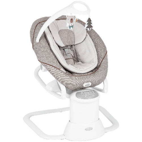 Graco Sdraietta e Altalena All Ways Soother LITTLE ADVENTURES 8 Modalità di Oscillazione