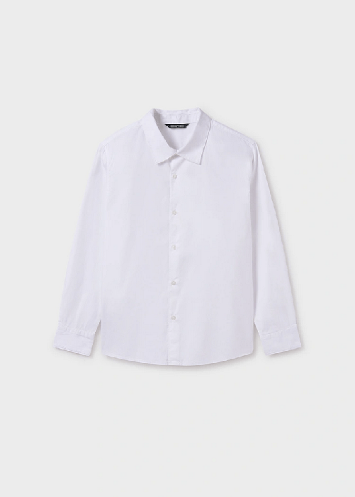MAYORAL CAMICIA CAMICIE RAGAZZO MAYORAL 6140 06140 78 BIANCO ORIGINALE PE 2025 Taglia 12 anni,Colore Bianco