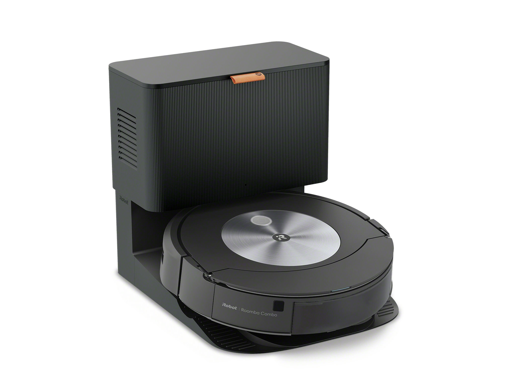 IRobot Roomba Combo j7 robot aspirapolvere e lavapavimenti iRobot c Sacchetto per la polvere Nero, Acciaio inox