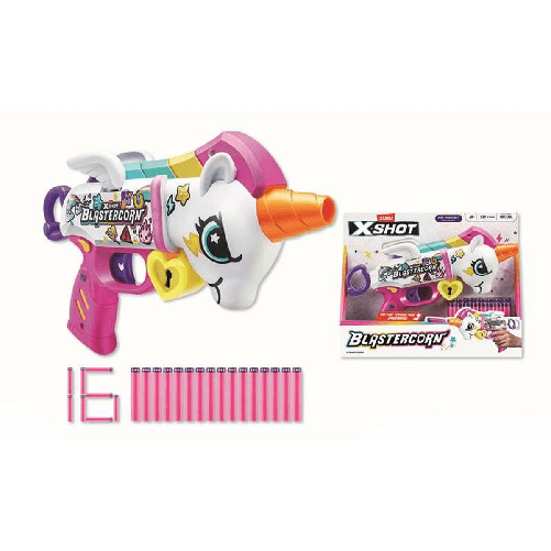Zuru Pistola a Freccette Zuru X-Shot Blastercorn Unicorn