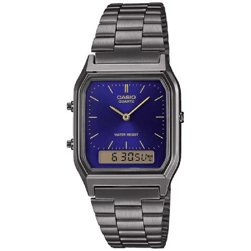 Casio Orologio Uomo Casio AQ-230EGG-2AEF Nero Argentato