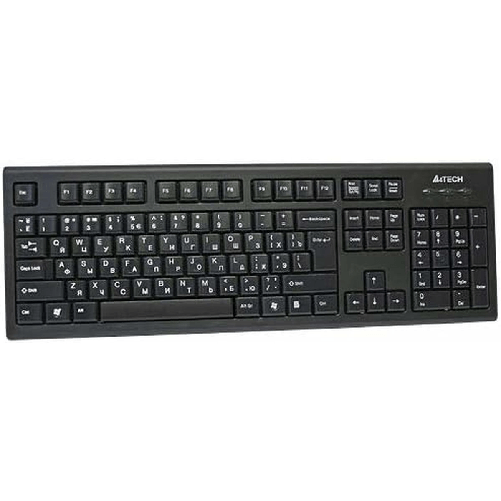 A4 Tech Tastiera A4 Tech KR-85 Nero Inglese EEUU QWERTY