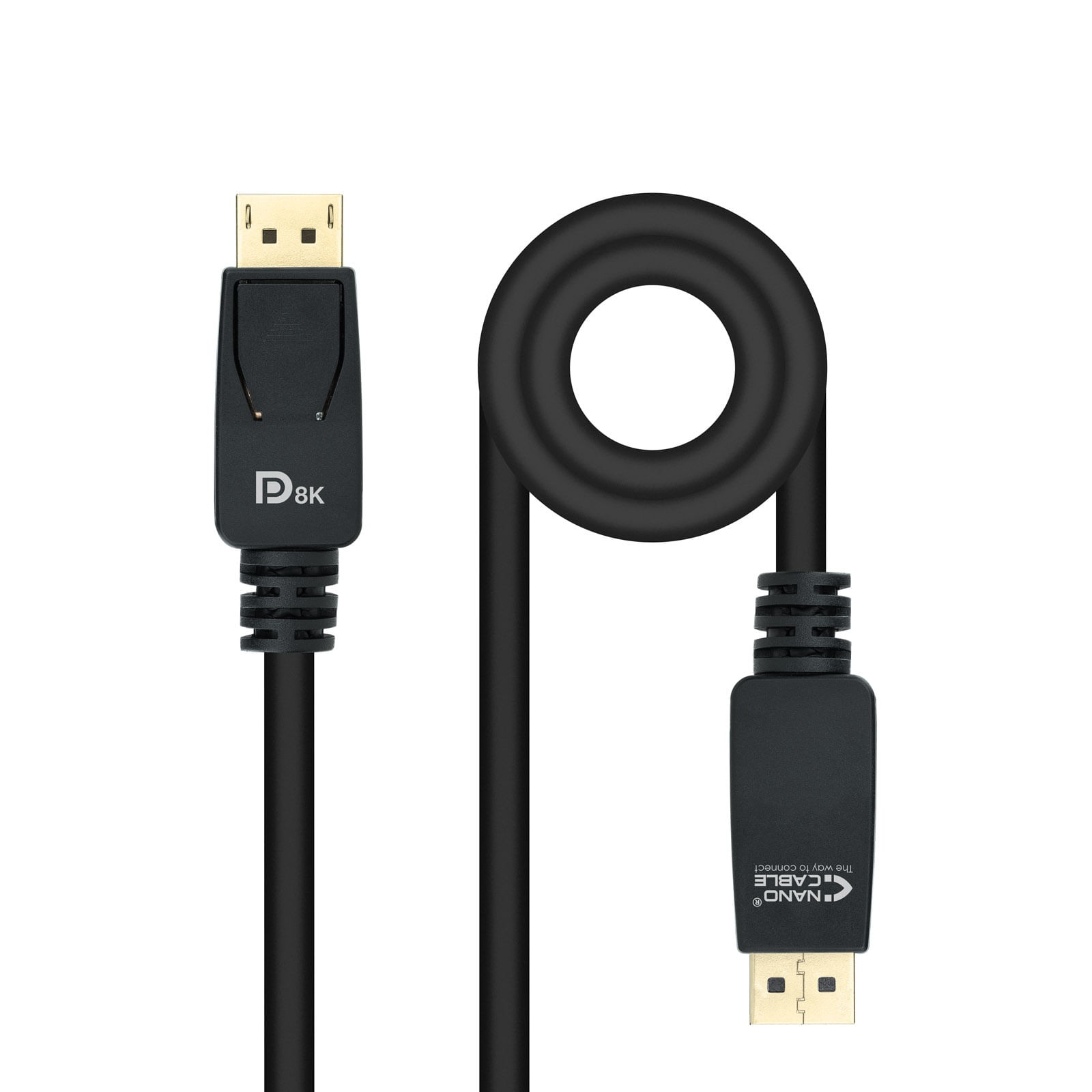 Nanocable Cavo DisplayPort NANOCABLE 10.15.2503 Nero 3 m Nanocable 10.15.2503 cavo DisplayPort 3 m Nero