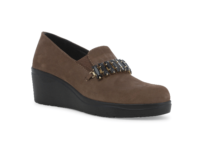 WALK MELLUSO SCARPE MOCASSINO DONNA WALK MELLUSO K53005 PELLE MARRONE ORIGINALE AI 2025 Colore Marrone,Taglia 38