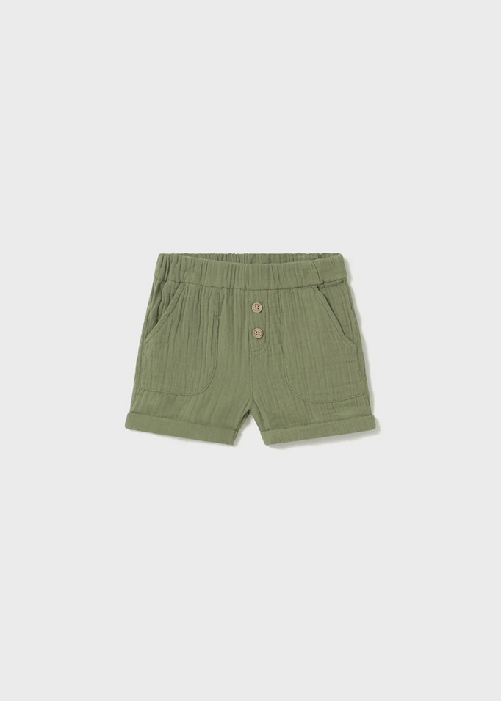 MAYORAL BERMUDA SHORT NEONATO MAYORAL 1241 01241 COTONE 14 VERDE ORIGINALE PE 2025 Colore Verde,Taglia 18 mesi