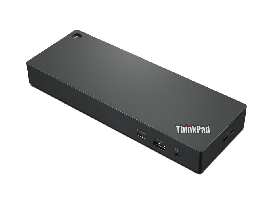 Lenovo ThinkPad Thunderbolt 4 WorkStation Cablato Nero Rosso (ThinkPad Thunderbolt 4 - New Retail - Warranty 36M) Lenovo ThinkPad Thunderbolt 4 WorkSt