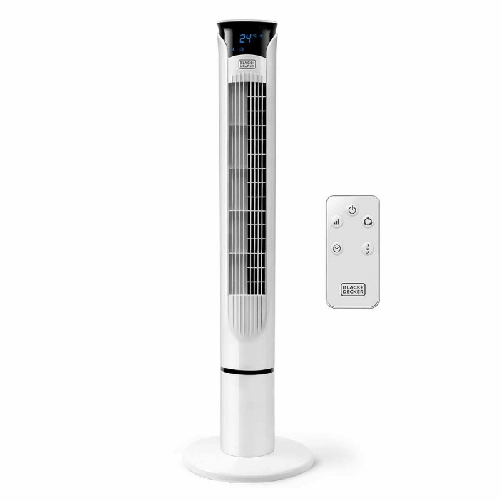 Black & Decker Ventilatore da Tavolo Black & Decker BXEFT49E Bianco 45 W