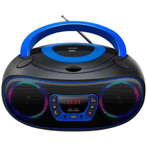 Denver Electronics Radio CD MP3 Denver Electronics 111141300011 Bluetooth LED LCD