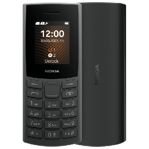 Nokia 105 4G (2023) 4,57 cm (1.8") 93 g Antracite Telefono cellulare basico