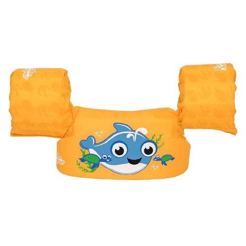 TrAdE Shop Traesio Gilet Salvagente Per Bambini Unisex In Tessuto Puddle Jumper Balena Con Braccioli 90135 -