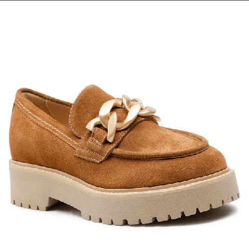 NERO GIARDINI SCARPE MOCASSINO DONNA NERO GIARDINI I205110D PELLE 339 BEIGE ORIGINALE AI 2024 Colore Marrone,Taglia 36