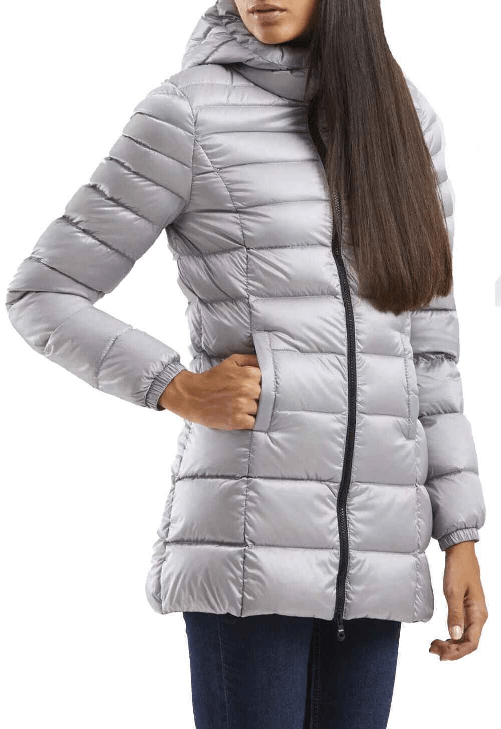 REFRIGIWEAR GIUBBINO PIUMINO DONNA REFRIGIWEAR LONG MEAD W98100 G05055 ORIGINALE AI 2024 Taglia XL,Colore Argento