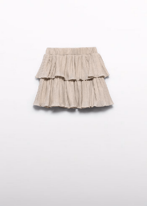 ABEL & LULA by MAYORAL GONNA GONNE BAMBINA ABEL E LULA 5520 0 5520 6 ORO ORIGINALE AI 2025 Colore Oro,Taglia 7 anni
