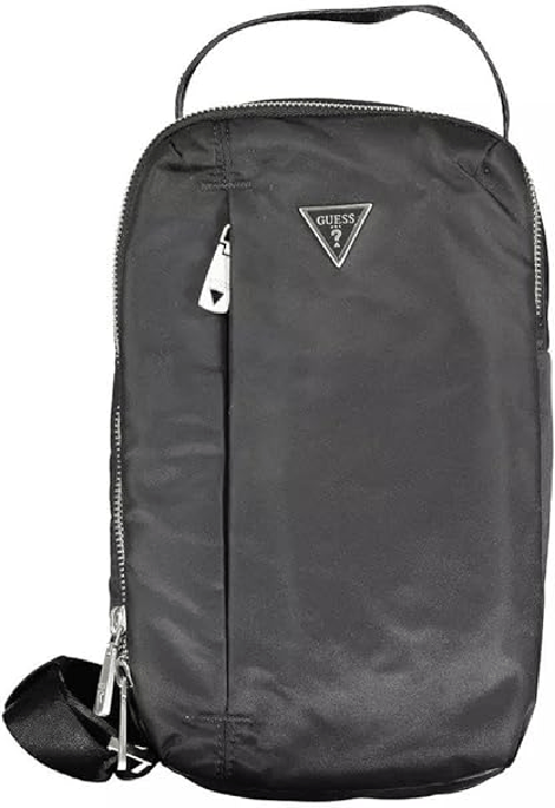 GUESS BORSA TRACOLLE BORSE BORSELLO UOMO GUESS HMECRNP2407 NERO ORIGINALE PE Colore Nero,Taglia Unica