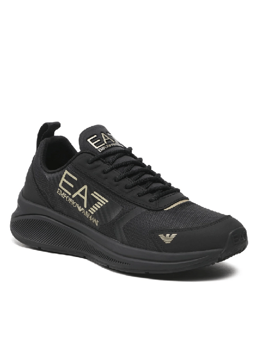 AX ARMANI EXCHANGE SCARPE SNEAKERS UOMO EA7 EMPORIO ARMANI X8X127 XK305 M701 ORIGINALE PE 2024 Colore Nero,Taglia 43 1/3
