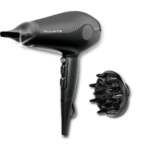 Rowenta ultra silence cv6430 asciuga capelli 1800 w nero
