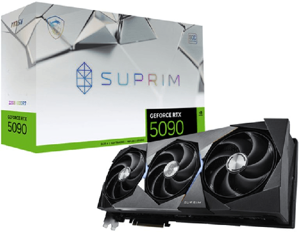 Msi suprim geforce rtx 5090 32g soc scheda video nvidia 32 gb gddr7