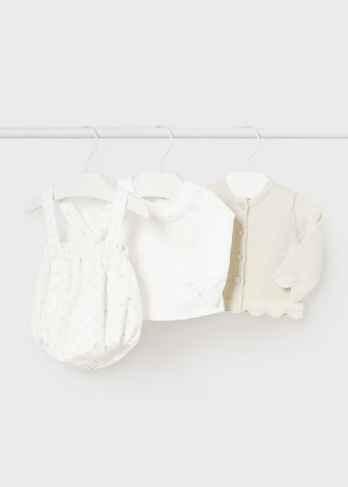 COMPLETO ABITO GIACCA MAGLIA NEONATA 2245 02245 16 BIANCO ORIGINALE AI 2025 0 / 1 mesi Bianco COMPLETO ABITO GIACCA MAGLIA NEONATA 2245 02245 16 BIANC