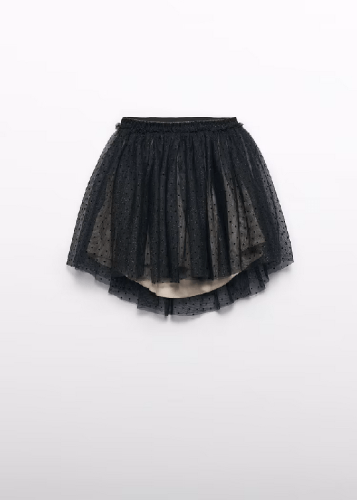 ABEL & LULA by MAYORAL GONNA GONNE BAMBINA ABEL E LULA 5521 05521 5 NERO ORIGINALE AI 2025 Colore Nero,Taglia 4 anni