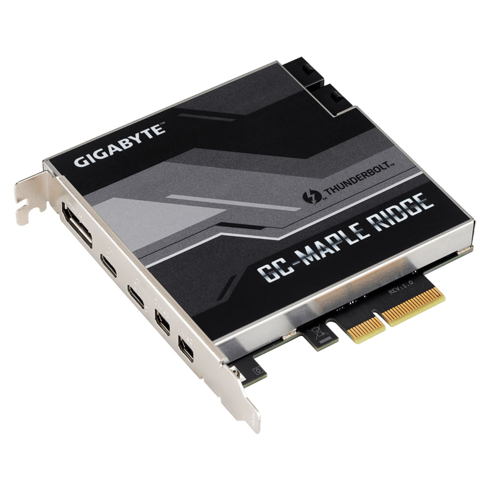 Gigabyte GC-MAPLE RIDGE scheda di interfaccia e adattatore Interno DisplayPort, Mini DisplayPort, Thunderbolt 4, USB 3