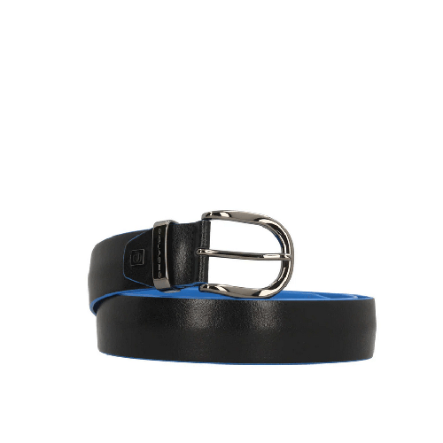 PIQUADRO CINTURA CINTURE CINTA UOMO PIQUADRO CU6521B2 PELLE NERO ORIGINALE AI 2025 Colore Nero,Taglia Unica