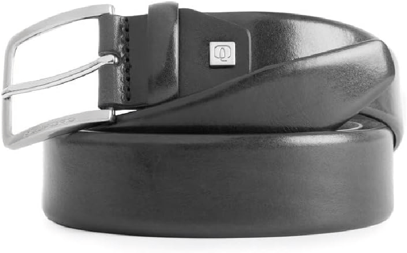 PIQUADRO CINTURA CINTURE CINTA UOMO PIQUADRO CU4212C56 PELLE NERO ORIGINALE AI 2025 Colore Nero,Taglia Unica