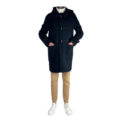 MANUEL RITZ CAPPOTTO MONTGOMERY UOMO MANUEL RITZ 3732H8410C 89 BLU ORIGINALE AI 2025 Taglia IT 56,Colore Blu