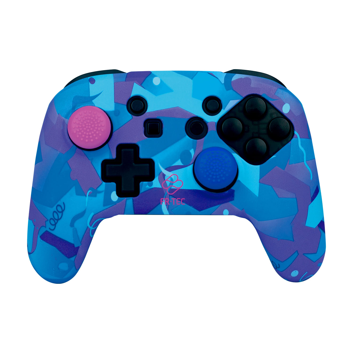 FR-TEC Funda de Silicona + Grips para Joysticks Custom Kit Llama Skin para Mando de Nintendo Switch Pro Controller - Ski FR-TEC FT1052 accessorio di c
