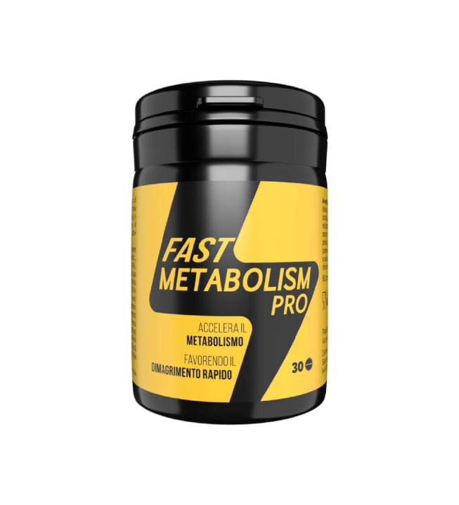 Fast Metabolism Pro Integratore Brucia Grassi Forte Veloce da 30 Compresse 500mg Yerba Mate e Griffonia - dimagrante forte veloce donna...