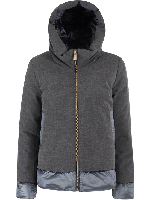 YES ZEE GIUBBINO GIUBBOTTO CAPPOTTO DONNA YES ZEE J021 NP00 0835 GRIGIO ORIGINAL AI 2025 Colore Grigio,Taglia XXL
