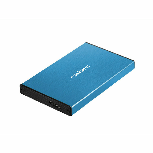 Natec Involucro per Hard Disk Natec Rhino GO Azzurro 2,5"