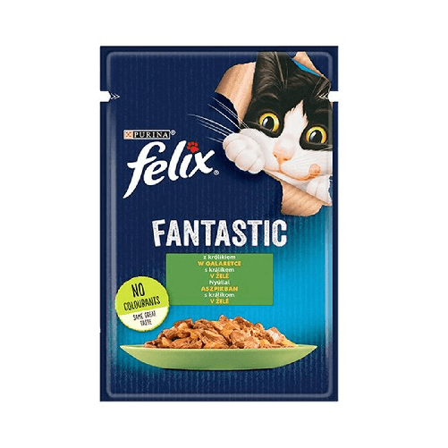 Purina Cibo per gatti Purina Fantastic Coniglio 85 g