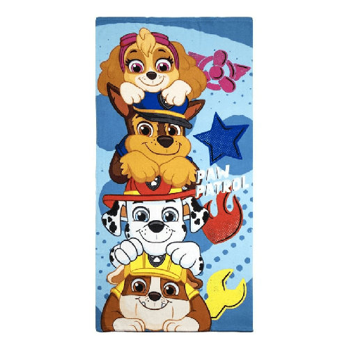 The Paw Patrol Telo da Mare The Paw Patrol Azzurro 70 x 140 cm