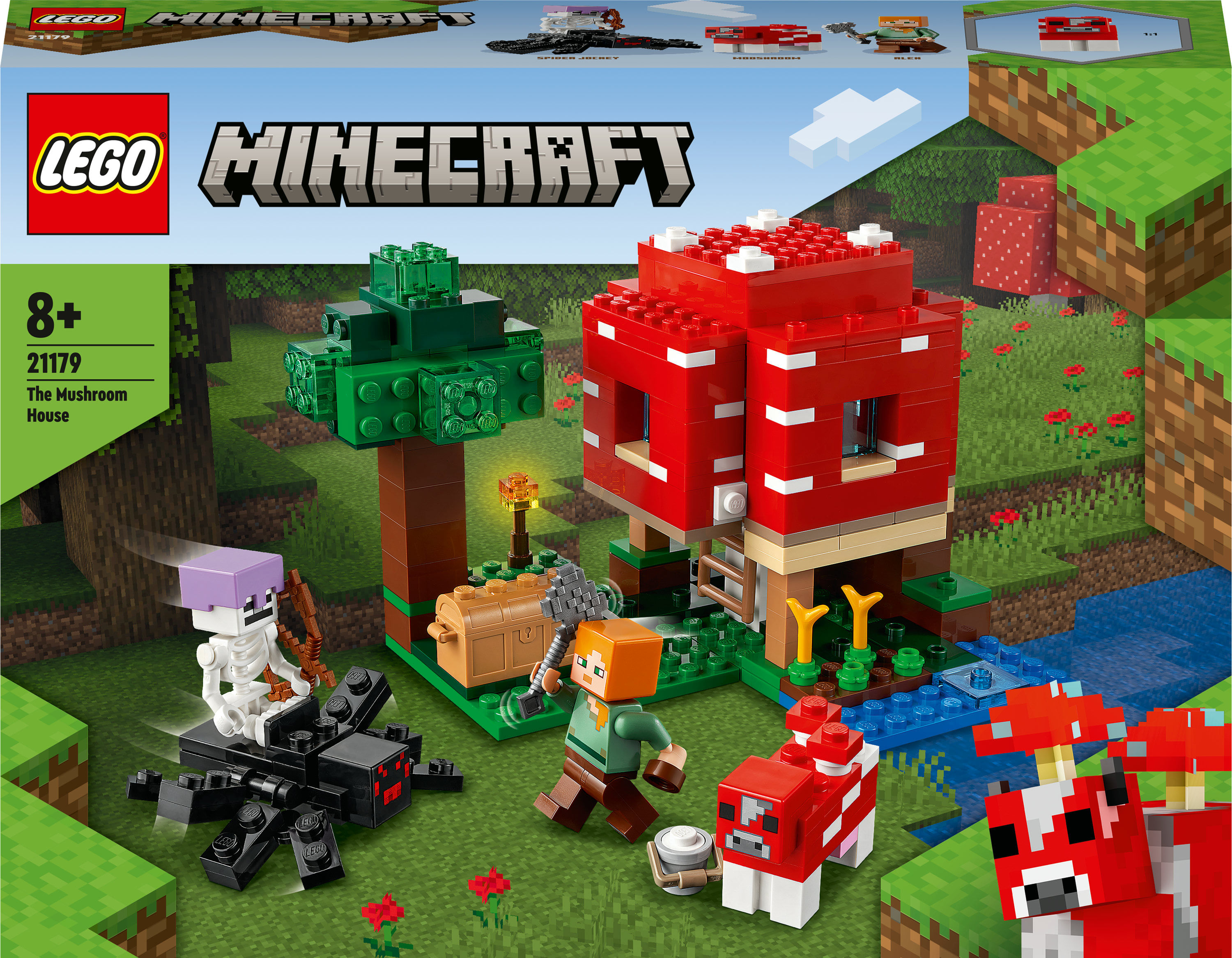 LEGO Minecraft La Casa dei Funghi
