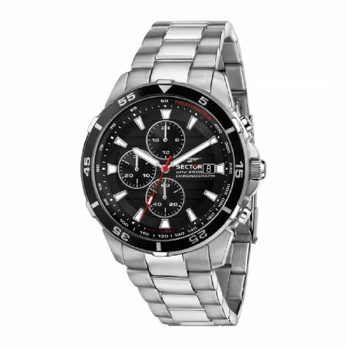 Sector Orologio Uomo Sector ADV2500 Nero Argentato (Ø 43 mm)