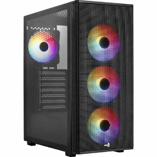 Aerocool Case computer desktop ATX Aerocool AEROPGSDESIGNER-G-BK-V1 Nero