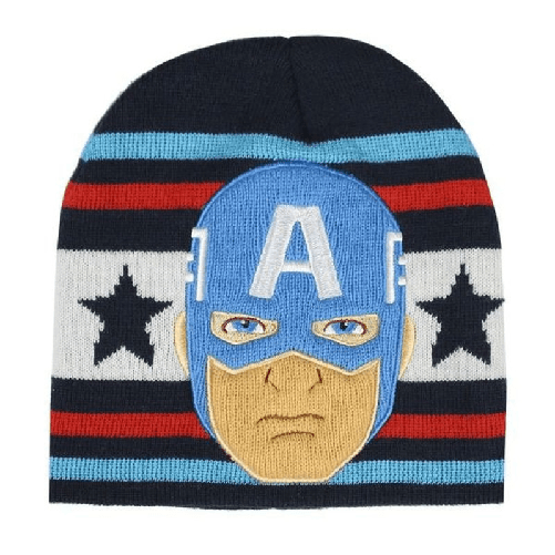 The Avengers Berretto per Bambini Captain America The Avengers Blu scuro