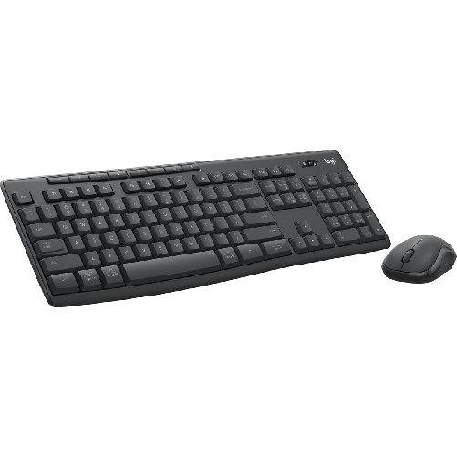 Logitech 920-012071 tastiera Mouse incluso Ufficio Bluetooth QWERTY Spagnolo Grafite Logitech Tastiera e Mouse Logitech MK370 Grigio Grafite Qwerty in