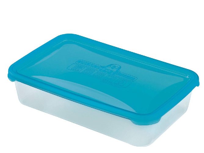 Heidrun 12x Contenitori Polar Rettangolari Litri 2,7 1753 Azzurro Heidrun
