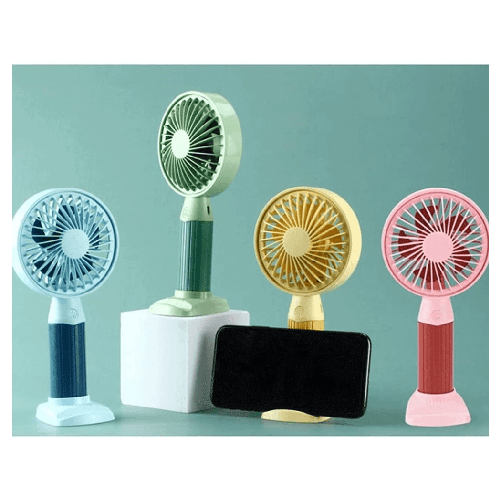 TrAdE Shop Traesio Mini Ventilatore Usb 3 Velocità Regolabile Portatile Piccola Tascabile Viaggi Ufficio -